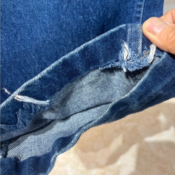 Vintage 70's Levi's Orange Tab 536 Boot Cut Dark Wash Jeans 40x30 - Picture 5 of 13